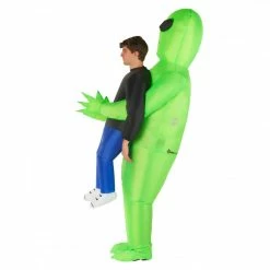 Pick Me Up Alien Inflatable Costume -Morphsuits Sales Shop mcpial alien pick me up adult secondary 3