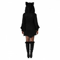 Womens Fluffy Bat Dress 13 Womens Fluffy Bat Dress -Morphsuits Sales Shop mcwfb fluffy bat women back 01