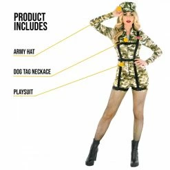 Womens Sexy Army Camo Playsuit Costume -Morphsuits Sales Shop mcwpca army playsuit women feature