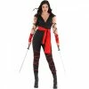Women's Red Ninja Jumpsuit Costume -Morphsuits Sales Shop mcwrn red ninja costume lead