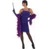 Womens Purple Flapper Girl 20s Costume Dress -Morphsuits Sales Shop womens purple flapper girl 20s costume 1